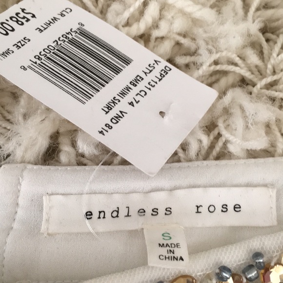 Sexy Stoned Mini Skirt NWT - Picture 2 of 3